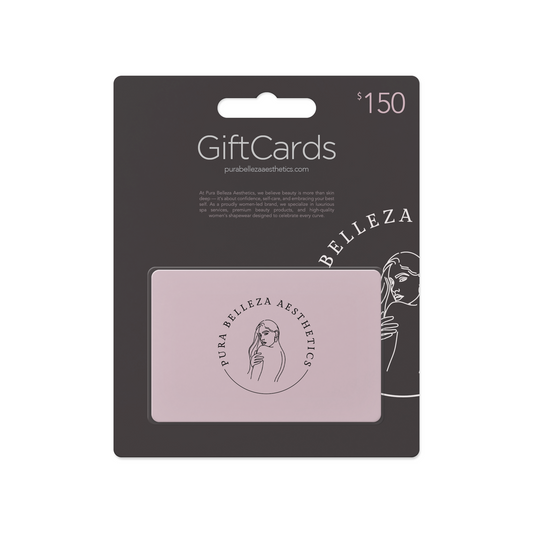 Pura Belleza Aesthetics Gift Card, $150