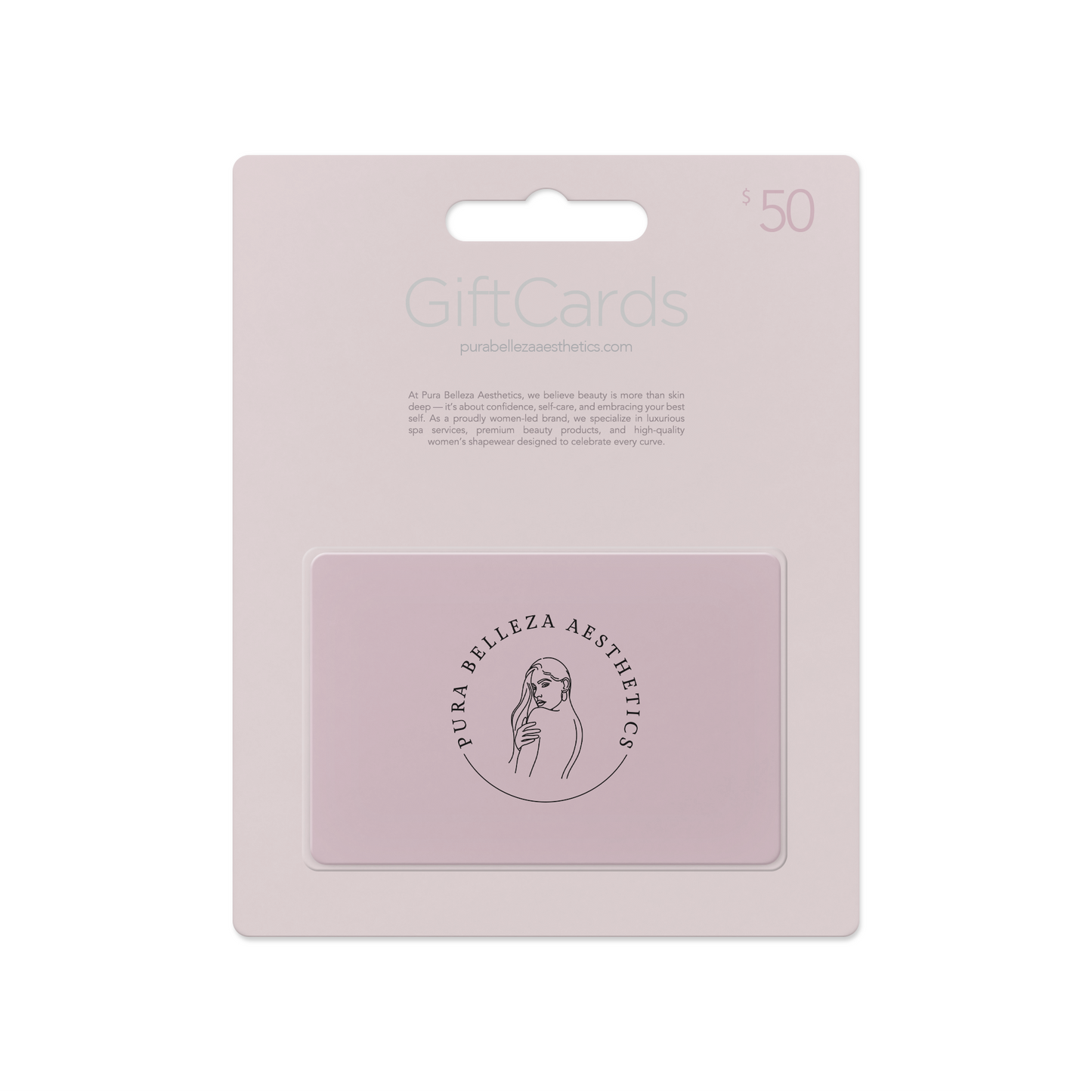 Pura Belleza Aesthetics Gift Card, $25