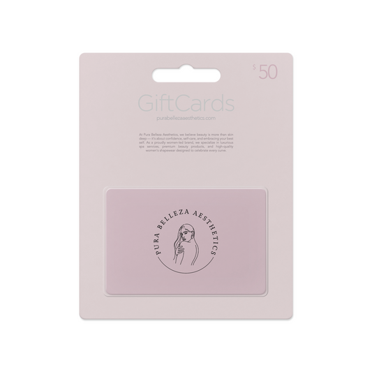 Pura Belleza Aesthetics Gift Card, $50